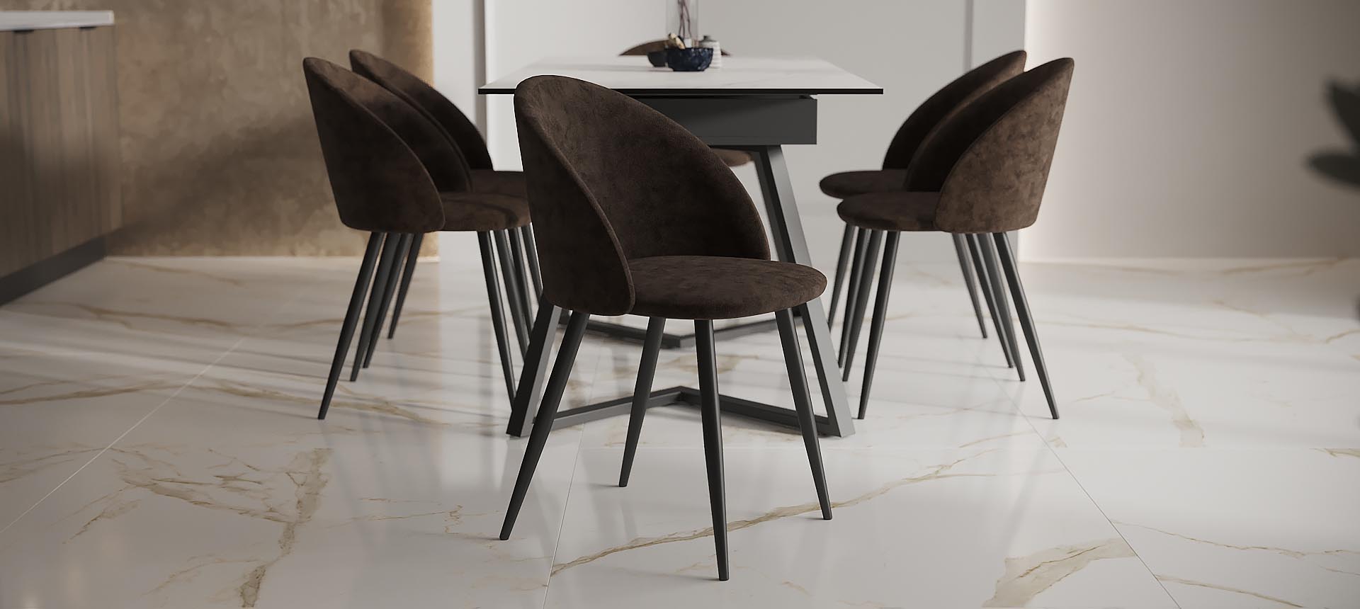 шенилл NIAGARA цвет Brown